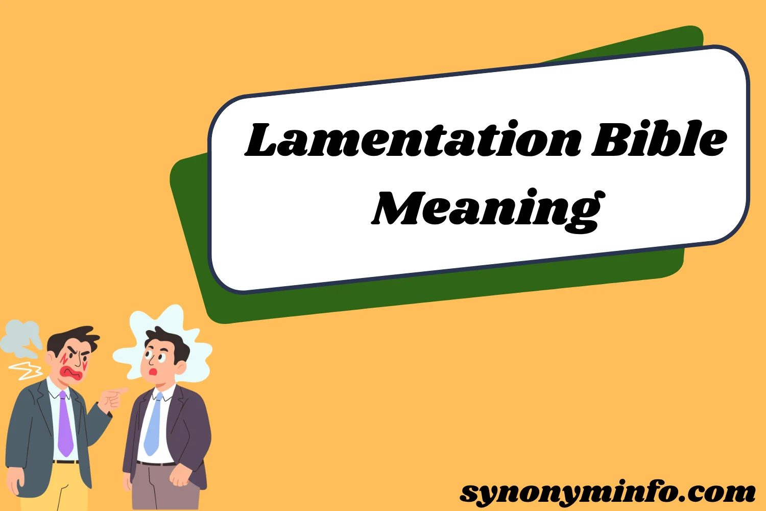 Lamentation Bible Meaning