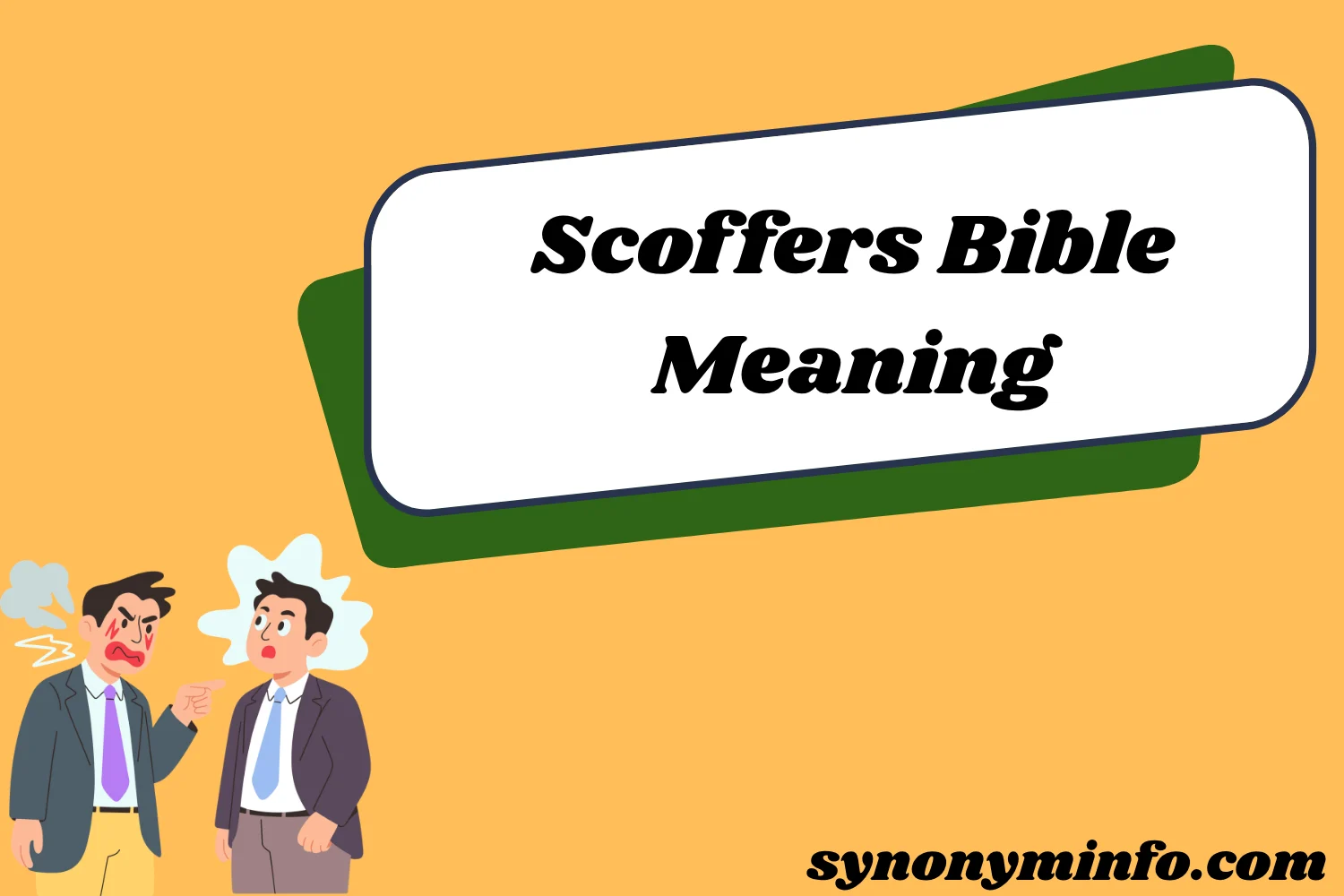 Scoffers Bible Meaning
