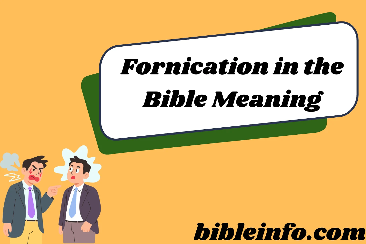 Fornication in the Bible Meaning