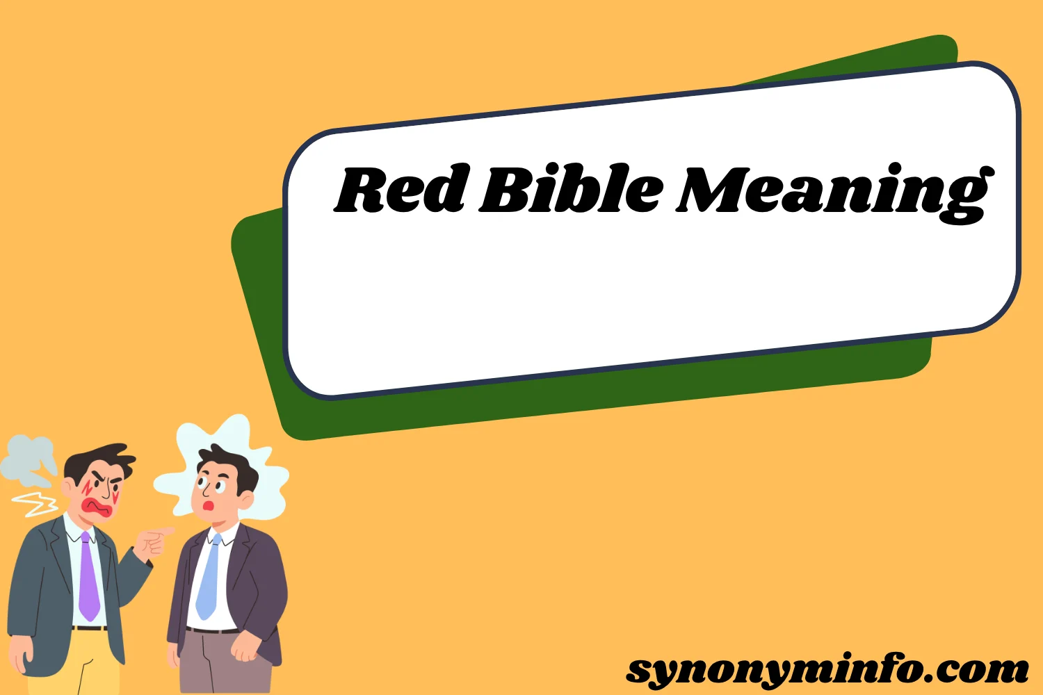 Red Bible Meaning