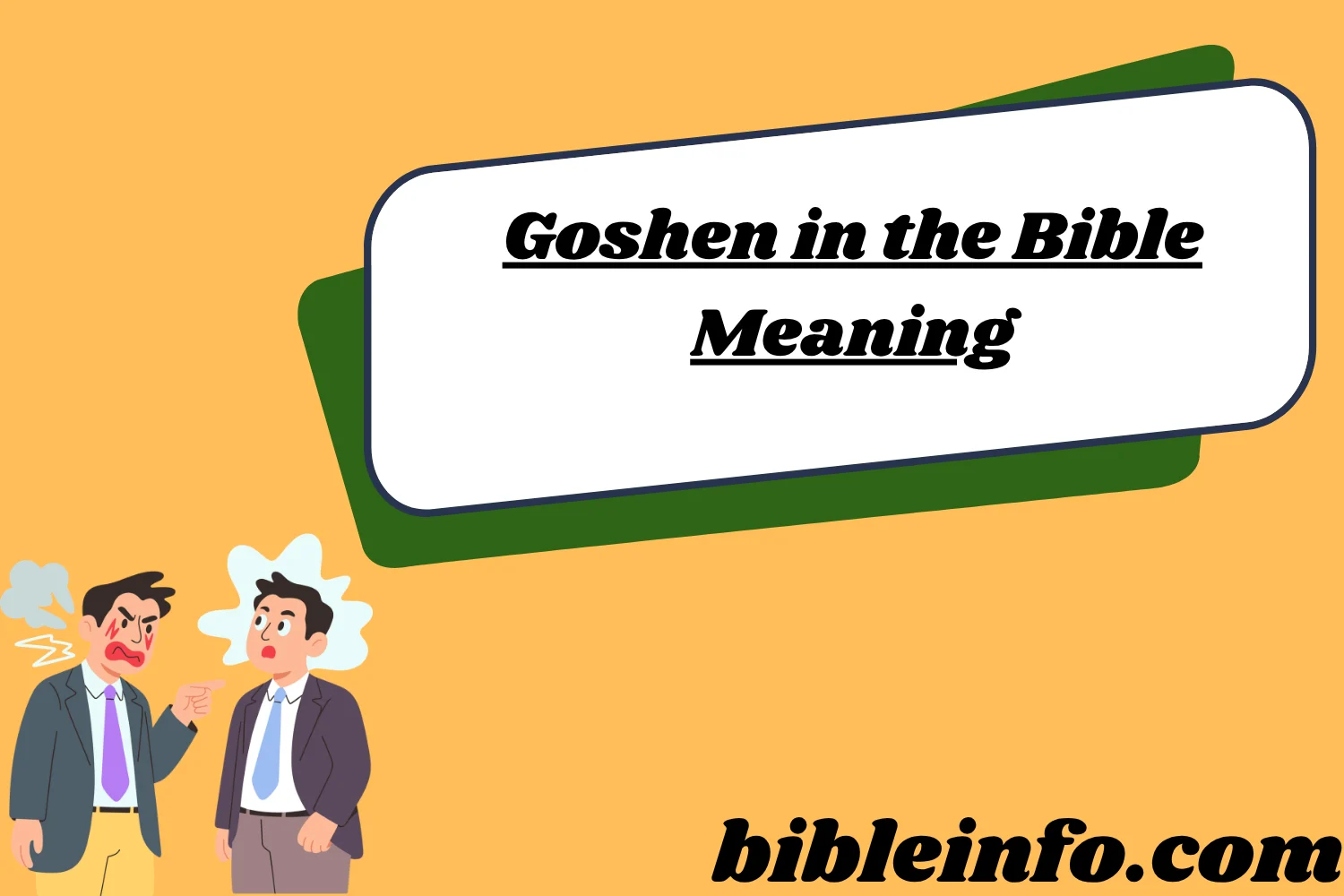 Goshen in the Bible Meaning